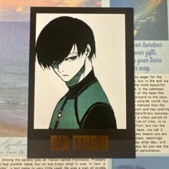 ブルーロック 原作 糸師凛 シークレットモノクロカード 箔押し