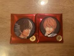 DEATHNOTE 夜神月 マット缶バッジ 2種類 18個セット　月　ライト DEATHNOTE 夜神月 マット缶バッジ 2種類 18個セット 月 ライト