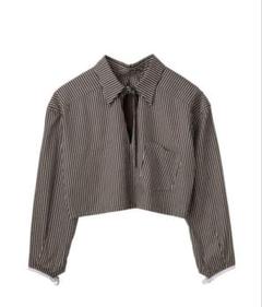 Knuth Marf 2way stripe volume shirt - メルカリ