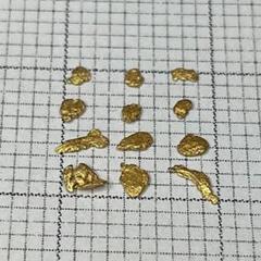 北海道 天然砂金 20粒 砂金 ☆砂金☆北海道新十津川町 総富地川産☆ 12粒 0.090g - メルカリ
