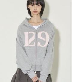 ILLIGO 129 Logo Patch Hooded Zip-Up 4BFT686 (ILLIGO/パーカー