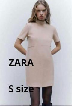 ZARA ソフトドレスミニワンピース