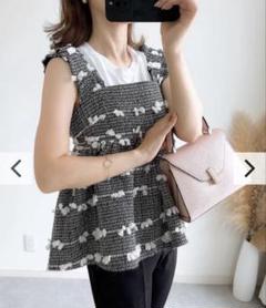 birthdaybash LYON TWEED CAMISOLEツイード キャミ LYON TWEED CAMISOLE - BIRTHDAY BASH