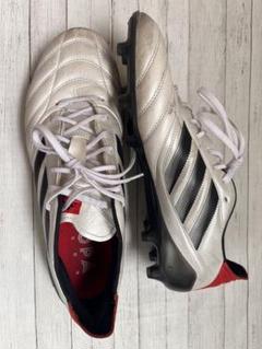 最終値下げ!!!adidas COPA シルバー/ブラック スパイクシューズ
