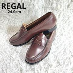 【未使用】REGAL モカシン ブラウン 26cm REGAL 未使用 リーガル レザー ドライビングシューズ デッキ