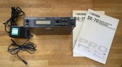 希少完品 BOSS SE‑70 マルチエフェクター 元箱・取説・アダプター付き 希少完品 BOSS SE‑70 マルチエフェクター 元箱・取説