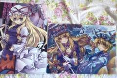 東方project チュウニズムエアー　コラボ　クリアファイル　八雲紫 東方project チュウニズムエアー コラボ クリアファイル 八雲紫