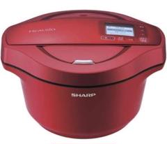 シャープ ヘルシオ ホットクック 2.4L AIoT対応 KN-HW24C-R