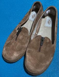UGG/アグ/フラットシューズ/スエード/レザー/レディース/美品❣️のサムネイル