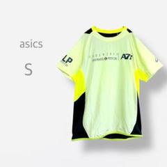 【asics】　Tシャツ　陸上　速乾　スポーツウェア　派手色　ビビットカラー