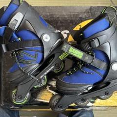 K2 RAIDER インラインスケート 青/黒/緑