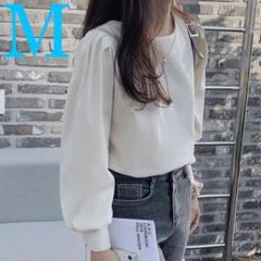 MAGALI/ ベルギーリネンクラシックブラウス off white - メルカリ