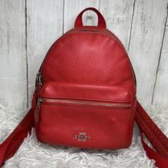 COACH 　ミニ　リュック　バックパック　レザー　F38263ミニ　チャーリー