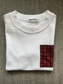 2025年最新】familiar 柄・デザイン：チェック 子供用Tシャツの