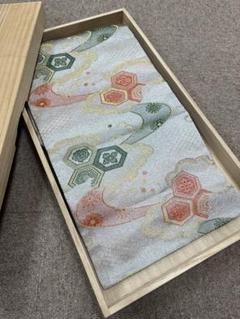 ⭕️超目玉品⭕️●袋帯●六通●菊文様●10000均一価格●ご縁 ⭕️超目玉品⭕️○袋帯○六通○菊文様○10000均一価格○ご縁