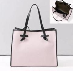GIANNI CHIARINI ☆トートバッグM　ピンク×グリーン