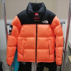 【美品】 シュプリーム × ノースフェイス 16AW ヌプシ off-white