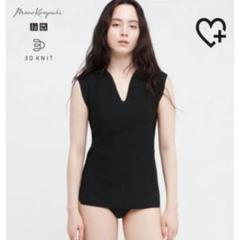 mame kurogouchi UNIQLO 3D ノースリーブセーターのサムネイル