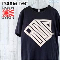 激レア nonnative 幾何学染み込みプリント半袖Tシャツ one M相当