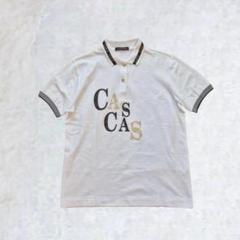 CASCAS 半袖ポロシャツ ロゴTシャツ スポーツトレーニング E3976