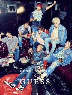 GENERATIONS  GUESS コラボ パーカー　タグ有り GENERATIONS × GUESS コラボレーションコレクション発売 期間