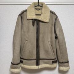 ZARA ベージュ ボア襟 クロップドジャケット 大幅値下げ】ZARA ベージュ スエード ボア襟 ジャンパー - メルカリ