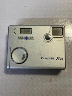【完動品 美品】MINOLTA DiMAGE X20 コンデジ 単三電池駆動 完動品 美品】MINOLTA DiMAGE X20 コンデジ 単三電池駆動