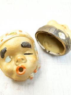 【値下中】美品☆有田焼おかめひょっとこペア灰皿　香炉 値下中】美品☆有田焼おかめひょっとこペア灰皿 香炉 - メルカリ