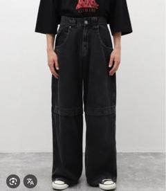 『 WILLYCHAVARRIA 』ブラックデニムパンツ Lサイズ ブラック色 WC_SS25_part2_4146.jpg?v=