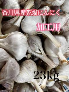 初物】香川県産 乾燥にんにく 23kg 加工用 - メルカリ