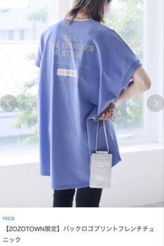 最終価格ZOZO限定reca バックロゴプリントTシャツ