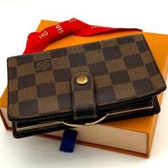 【超極美品】ルイヴィトン ダミエ ポルトフォイユ ヴィエノワ 新型 A322