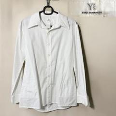 希少 90’s Y’s ヨウジヤマモト 上質 ドレスシャツ 3 白 ホワイト 希少 90's Y's ヨウジヤマモト 上質 ドレスシャツ 3 白 ホワイト