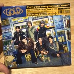 SixTONES アルバムGOLD【初回盤A・B】【通常盤】特典なし SixTONES/GOLD ［CD+Blu-ray Disc］＜初回盤B＞
