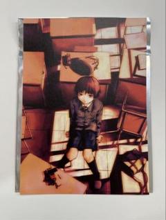 円環帰点 安倍吉俊展 ブラインドA5カード 玲音 lain