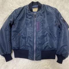 バズリクソンズ B-15フライトジャケット ネイビー MA-1 M13513 バズリクソンズ B-15フライトジャケット ネイビー MA-1 M13513