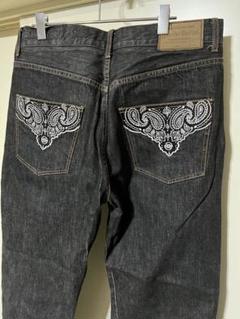 日本製♠︎バンダナ柄FlipTheScriptJapaneseBlackDenimのサムネイル