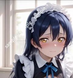 園田海未②（ラブライブ）／コスプレ／タペストリー／バスタオル