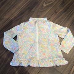 【美品】ラッシュガード　花柄　95