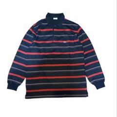 90s LACOSTE ラコステ ラガー ロンポロ ポロシャツ　ボーダー
