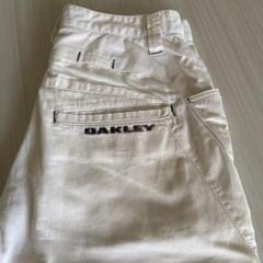 OAKLEY ストライプパンツ 31サイズ オフホワイト
