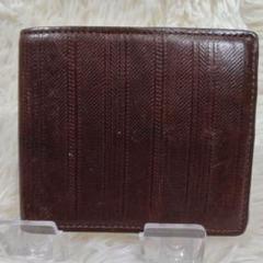 COACH レザー 折財布 ブラウン