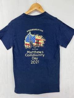 【アメカジ】国旗　ギルダン　 Community Day 2021 Tシャツ