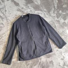 【タカキュー】 （L） ボアジャケット フルジップ ポケット 裏シャギー MA1
