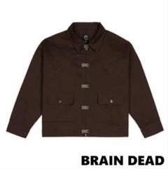 新品 BRAINDEAD コーデュロイジャケット BRAIN-DEAD コーデュロイRacing jacket