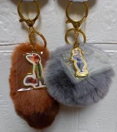 ニック・ワイルド キーホルダー・キーチェーン しっぽ Key chain