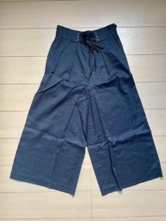 ADAM ET ROPE リネンワイドパンツ