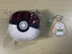 コメダ珈琲 セット ポケモン オリジナルチャーム　モクロー モンスターボール