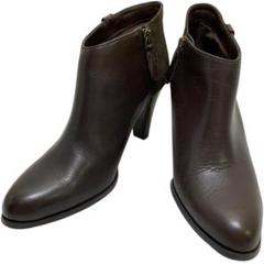 ピエディヌーディ 本革 レザーショートブーツ 美品 24cm Piedi Nudi ブーツ piedi nudi/ピエディヌーディ 美脚 本革
