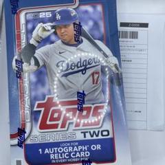 2023大谷翔平選手40枚限定本人実使用ジャージ入りtoopsジャンボ　レリック MLB 2023 Topps Japan Edition 大谷翔平 レリック